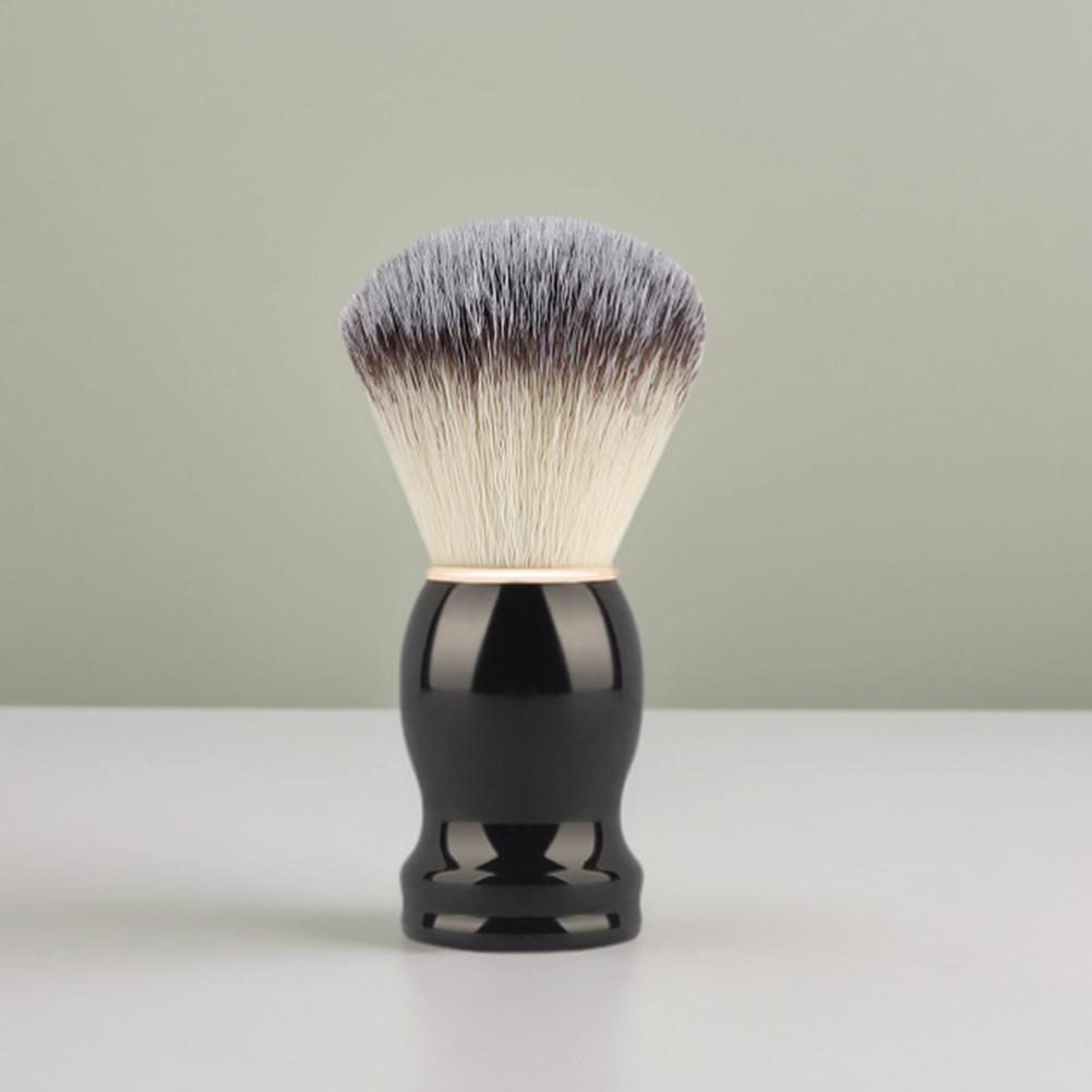 Мужская кисть для бритья, кисть для лица, эргономичная ручка, кисть для очищения лица для отца, парня, мужа