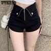 A-line Shorts Women's Summer Oversized Wide Leg Pants High Waist Slim Versatile Loose Casual Shorts