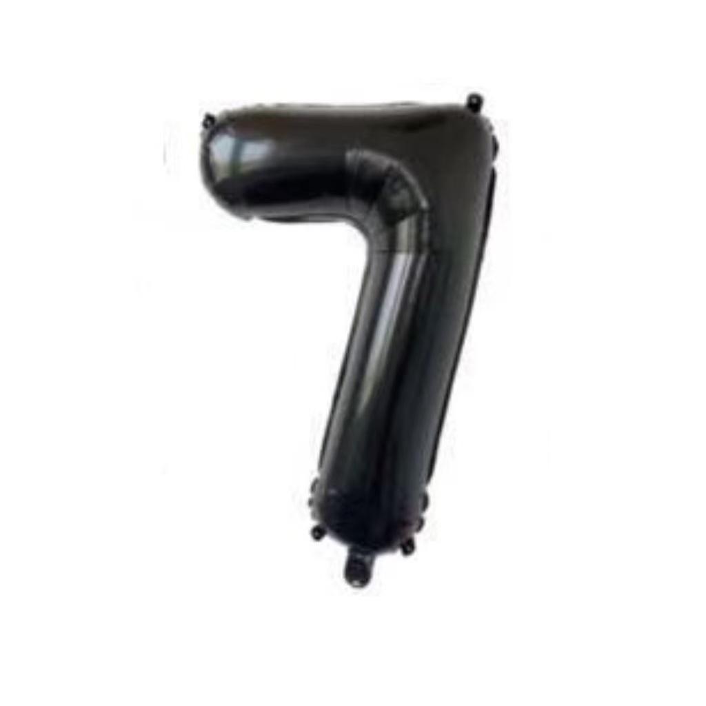 16-Inch Us Version Of Thin Body Digital Birthday Party Decoration Props Decoration Aluminum Film Balloon Digital