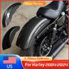 25-дюймовое заднее крыло Подходит для Sportster 883 1200 2004-2025 Покрытое Крыло Грязевик Защита от Брызг Износостойкие Аксессуары для Мотоциклов