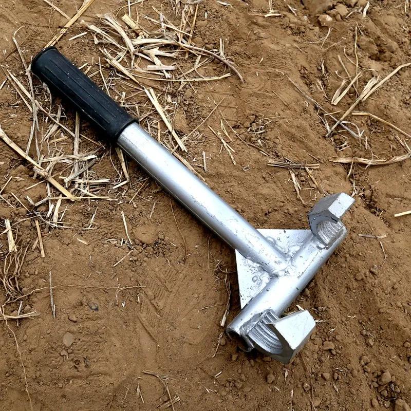 Инструмент для вставки стальной трубы в теплице Устройство для вставки экстубации Аксессуары для скелета овощей Экономящее труд удаление вставки