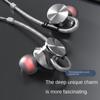 W3 Metal Magnetic Sports Mobile Wired Ultra -heavy Bass In Ear Headphones