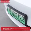 Рамка номерного знака Tesla Model 3/Y - Новая версия с полной защитой