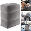 Portable Travel Office Inflatable Foot Leg Rest Pillow Cushion Pad Kids Bed Airplanes Cars Buses Trains