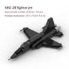 Конструктор MOC Самолет МиГ-28 из Фильма Вымышленный Эскадрон Врага Модель Самолета F-5E Военная Серия 143 детали Кирпичный Конструктор