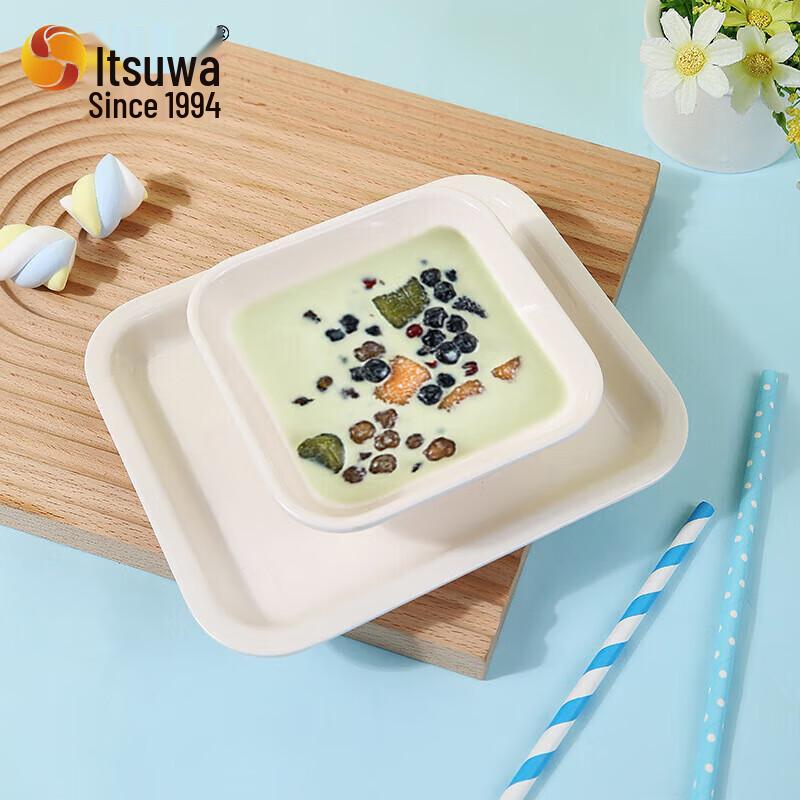 WHE Melamine Square Dessert Plate