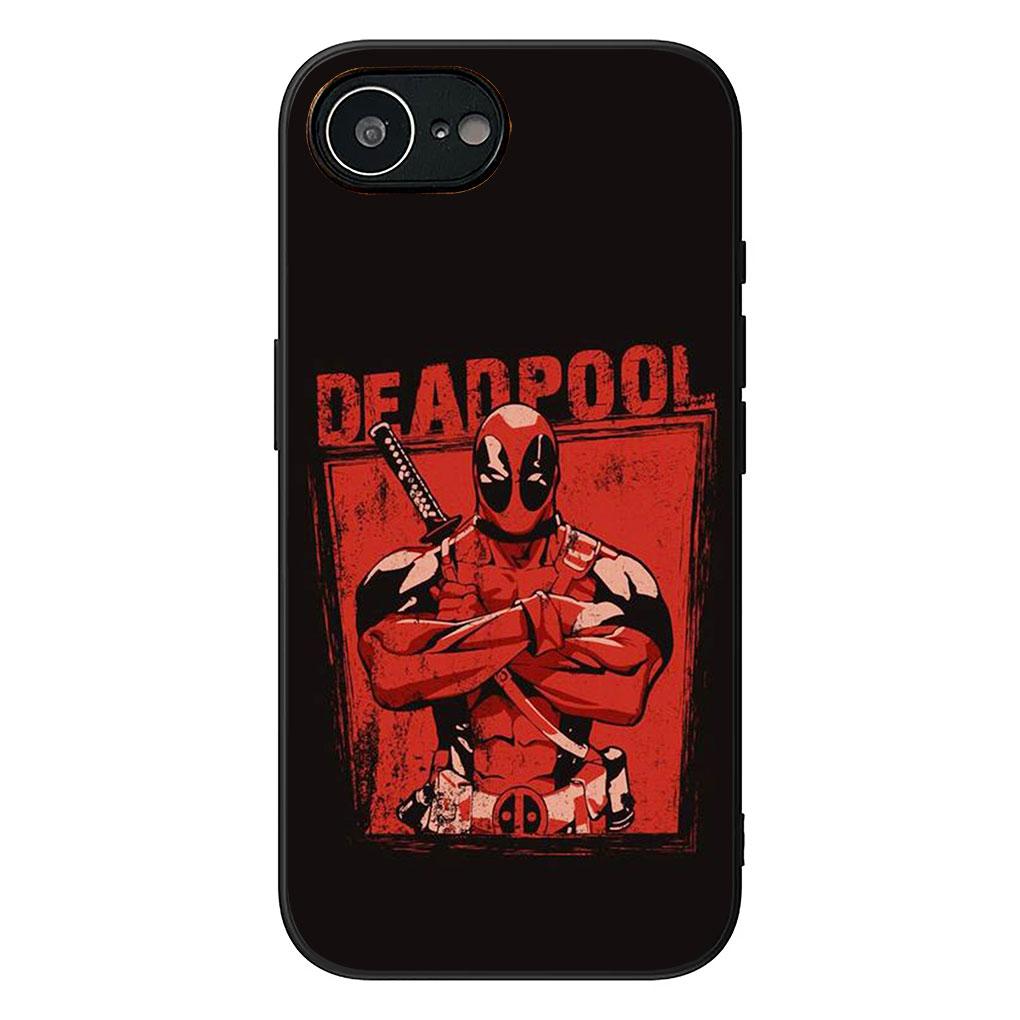 Чехол для телефона Deadpool Marvel Dead Pool для Motorola Moto Edge 70 60 Fusion NEO Pro G Stylus G56 G96 G52 G04 G05 20 Мягкий чехол