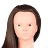 Hair Training Head Manikin Doll Mannequin Long for DIY Cutting