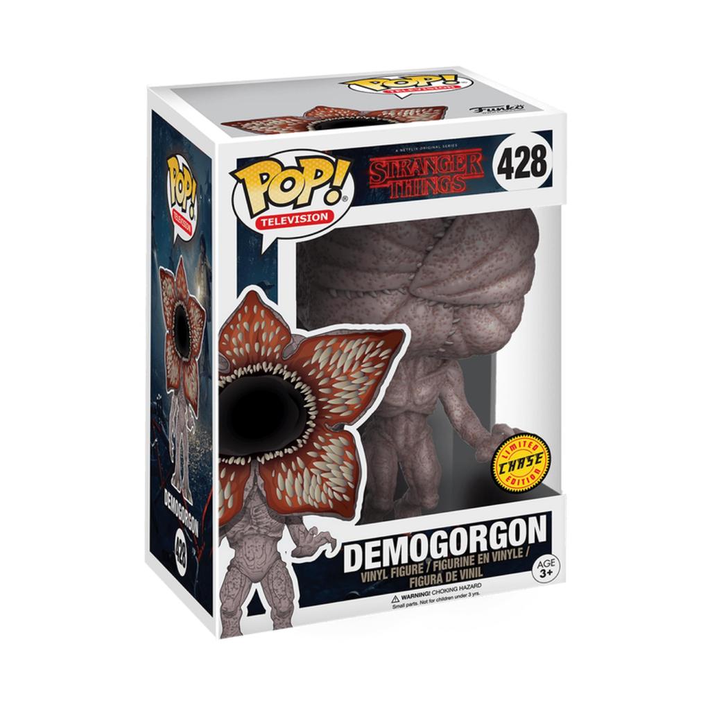 Funko Stranger Things Demogorgon Common Bundle Vinyl Figures for the Official Netflix Collection Pop! (Chase & #428) 2-Pack –