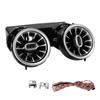 3 Color Rear LED Turbine Air Vent Ambient Light Kit Replacement for MercedesBenz C GLCClass W205