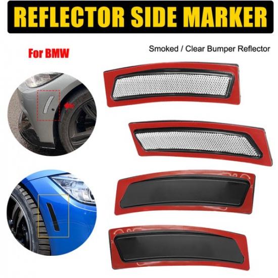 2PC Front Bumper Side Marker Light Reflector For BMW F30 F32 F33 F36 F80 F82 F83