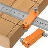 Carpenter Square Combination Right Angle Ruler Positioning Block Adjustment Positioning Scriber Line Marking Gauge