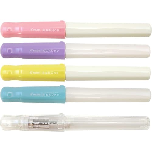 Перьевая ручка Pilot Kakuno EF нежно-розовая FKA1SRSPEF