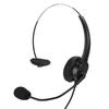 Telephone Monaural Headset Landline Phone Headphone with Microphone for Home Use