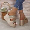 Fashion Women Sandals 2025 Summer New Outdoor Beach Sandals Comfortable  Wedges Shoes for Women Design Casual Sandals Size 35-43