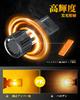 AUXITO T20 LED Turn Signal Bulbs with T20 Latest Model with Cooling Single Prevention Vehicle Inspection Compliant Pinch, 2-Piece Set, Fan, Amber,