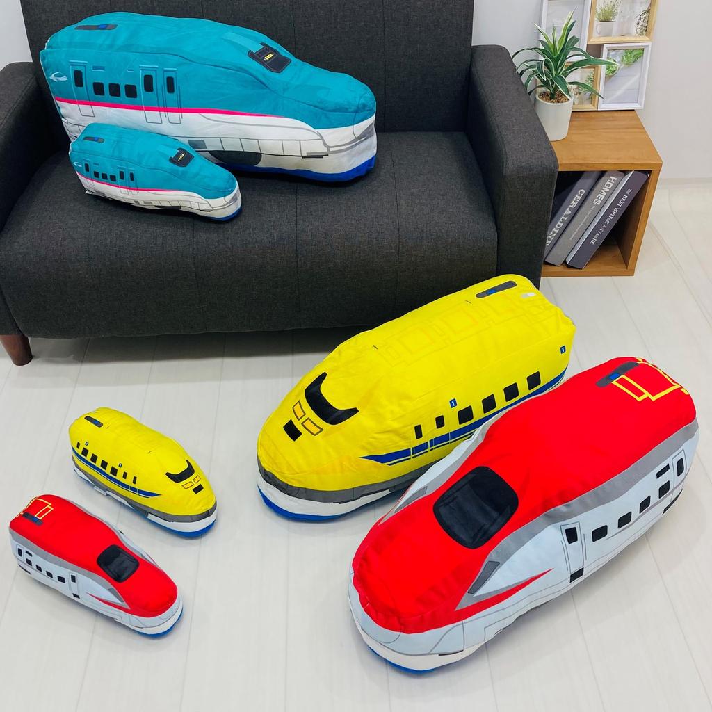 MORIPiLO Plarail Синкансэн Хаябуса Подушка-обнимашка Микроткань Плюшевая игрушка Подушка для сна Зеленый 31x13x13см Персонаж Макура но Морисита (Маленький высеченный элемент