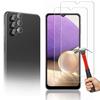 Set of 2 Tempered Glasses - BOOLING - for Samsung Galaxy A32 5G - 9H - Screen and Camera Protection - Transparent