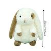PP Cotton Rabbit Plush Toy Soft Sitting Bunny Plush Doll Long Ears Rabbit Stuffed Toy  Kids Gifts
