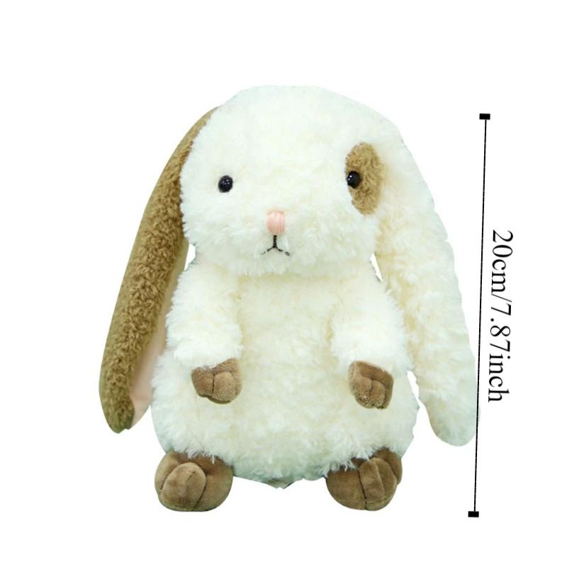 PP Cotton Rabbit Plush Toy Soft Sitting Bunny Plush Doll Long Ears Rabbit Stuffed Toy  Kids Gifts
