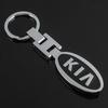 NAQF7 Металлический брелок для ключей автомобиля с логотипом KIA - Стильный автомобильный брелок для KIA K3 Sportage Carnival K5 Seltos Pegas KX1 EV5 Sonet EV6 K4 EV3 Ceed