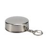 Stainless Steel Folding Cup With Keychain Portable Retractable Telescopic Cups