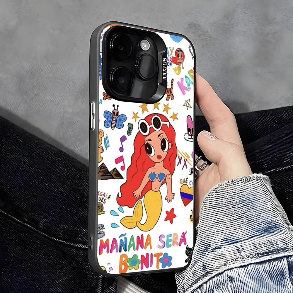 Чехол для телефона K-Karol G Manana Sera Bonito Для IPhone 17 Pro Max 16 Pro Max 15 14 13 11 12 Mini Xs X Xr 7 8 Plus Se Цвет Серебристый Co