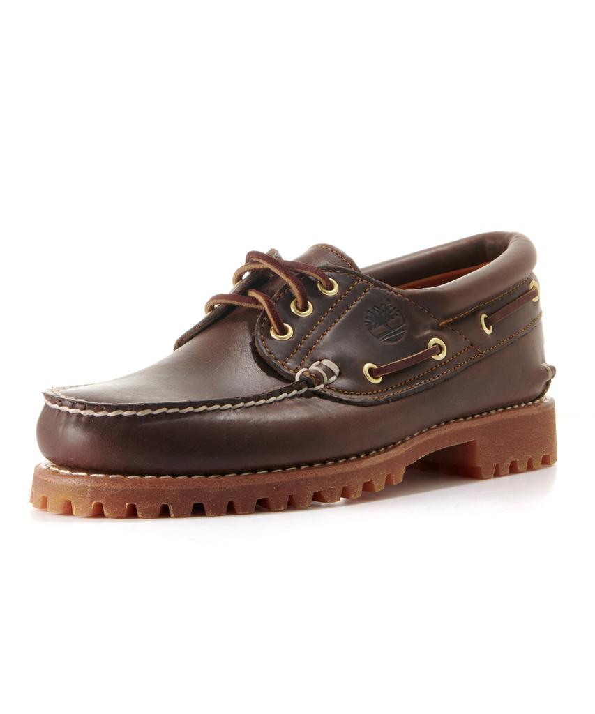 Timberland [Icon] (Men'S) Classic 3-Eye Boat Shoes - Brown / 30003-214