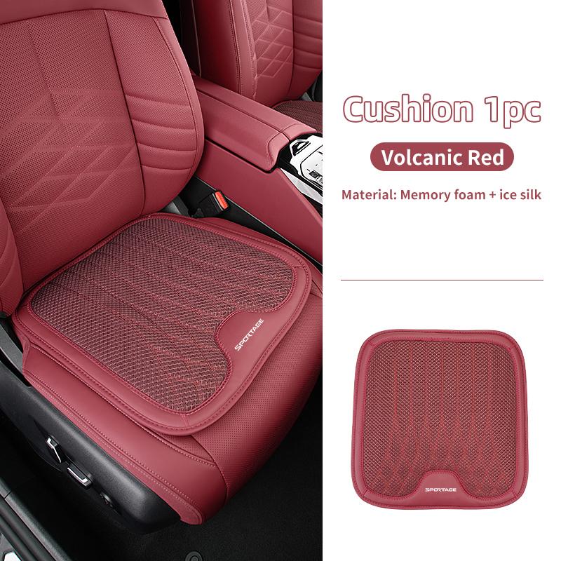 TTVF7 Car Seat Headrest Waist Pillow Cushion Lumbar Support Mat For KIA Sportage Rio Ceed Niro Soul Stonic Proceed Sorento