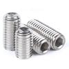 Pack of 20 M6 Hex Socket Set Screws, 304 Stainless Steel Enameled Set Screws (M6*10mm)