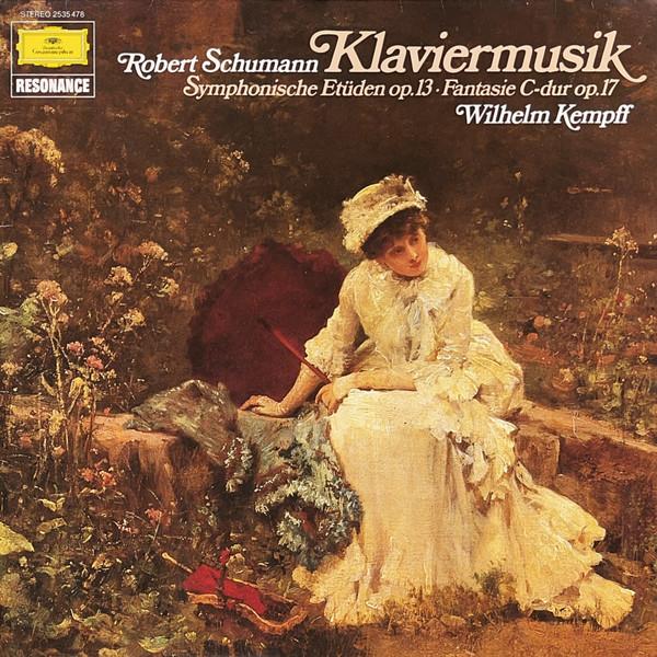 LP Record ROBERT SCHUMANN, WILHELM KEMPFF - Klaviermusik Symphonische Etüden Op 2535478 Deutsche Grammo Germany Classical Used