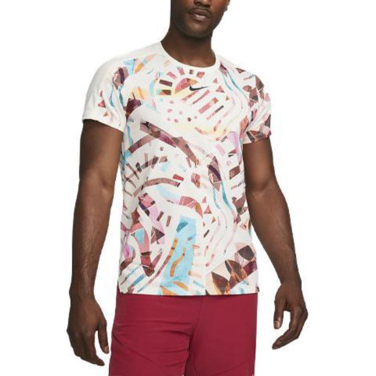 New Nike T Shirts Men's Coconut Milk DX5526-113