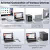 Кабель данных Thunderbolt 5 120 Гбит/с 240 Вт 16K Совместим с Thunderbolt 4 USB4 Полнофункциональная передача Быстрая зарядка
