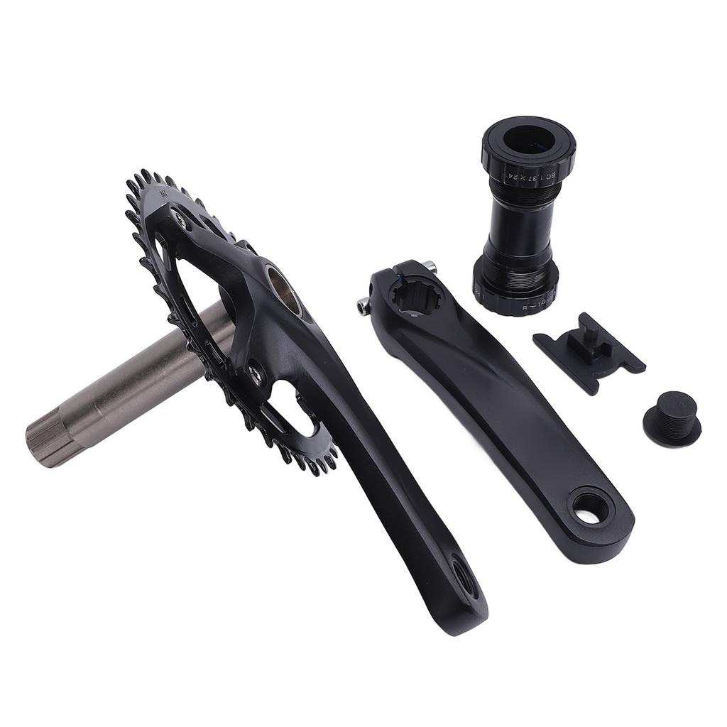 Детская полая интегрированная кривошипная система из алюминиевого сплава BCD104mm 36T Детская кривошипная система для BB68 с резьбой 