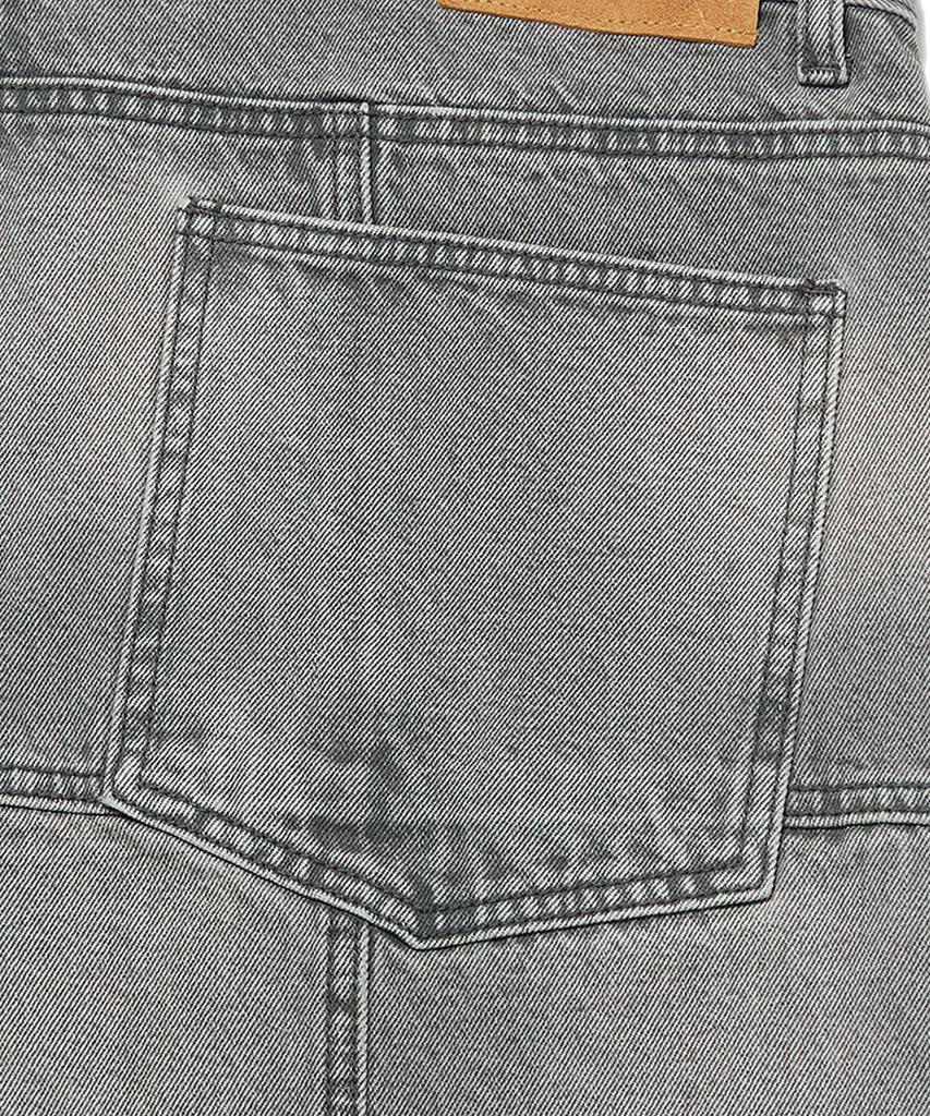 WKNDRS Patch Work Denim Shorts (Grey)