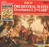 CD ИОГАНН СЕБАСТЬЯН БАХ / НЕМЕЦКИЙ БА - Бах: Оркестровые сюиты №. 1-3  15660,NCD140 LaserLight Digi 1990 US ObiClassical Б/У