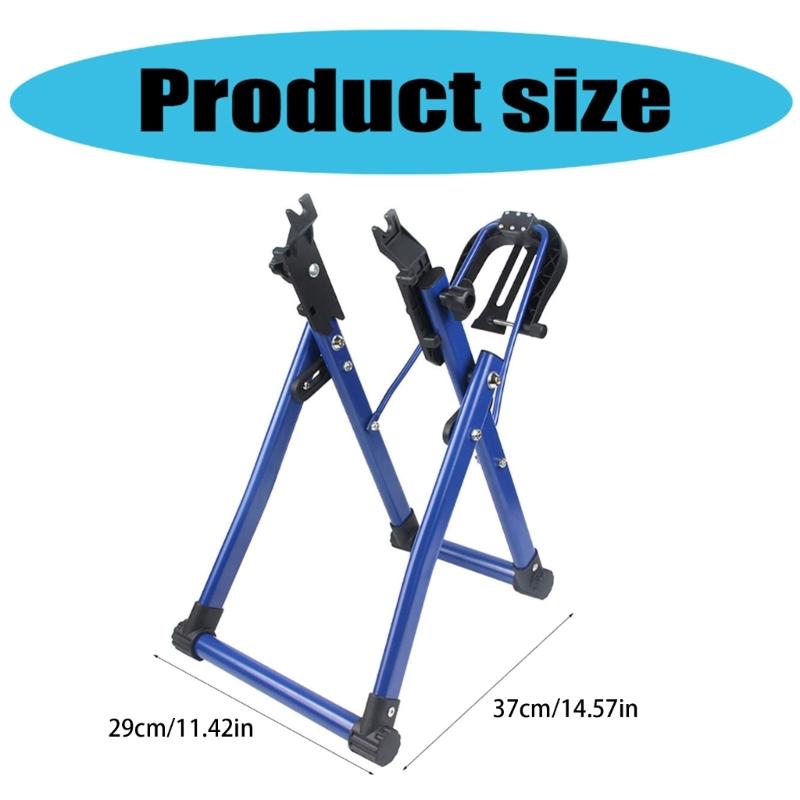 Bicycles Wheel Maintenance Wheel Truing Stand Foldable Mechanic Truing Stand Bike Wheel Holder, Bike Tire Truing Stand