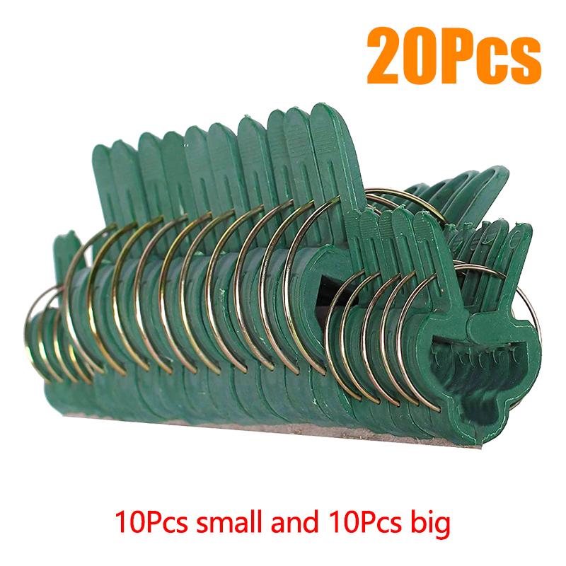 20/40/60 шт. зажимы для прививки теплицы зажим подставка пластиковый зажим для растений крепежный кронштейн фиксированный стебель семени поддержка прививки растений