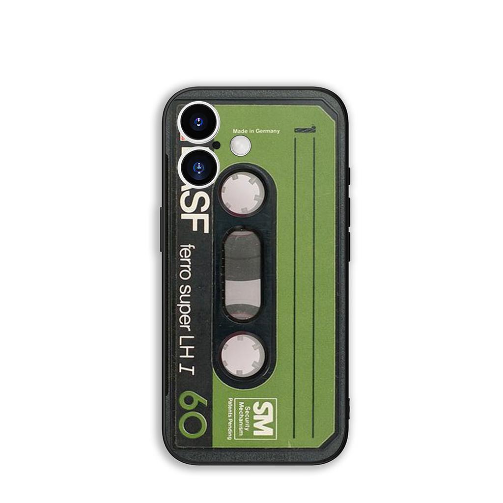 Coque Cover for Samsung Galaxy S25 S23 S22 S24 FE Ultra S10 Plus A05 A06 A15 A16 A26 A35 S10E Case Cassette Tape Music Retro