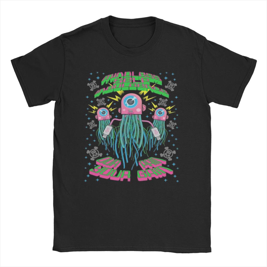 Mindless Self Indulgence Pure Cotton T Shirt For Mens Summer  Streetwear T Shirts O Neck Harajuku Tees Oversized Print Clothing