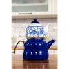 Фарфоровый эмалированный чайник Royal с чайником Blue Life