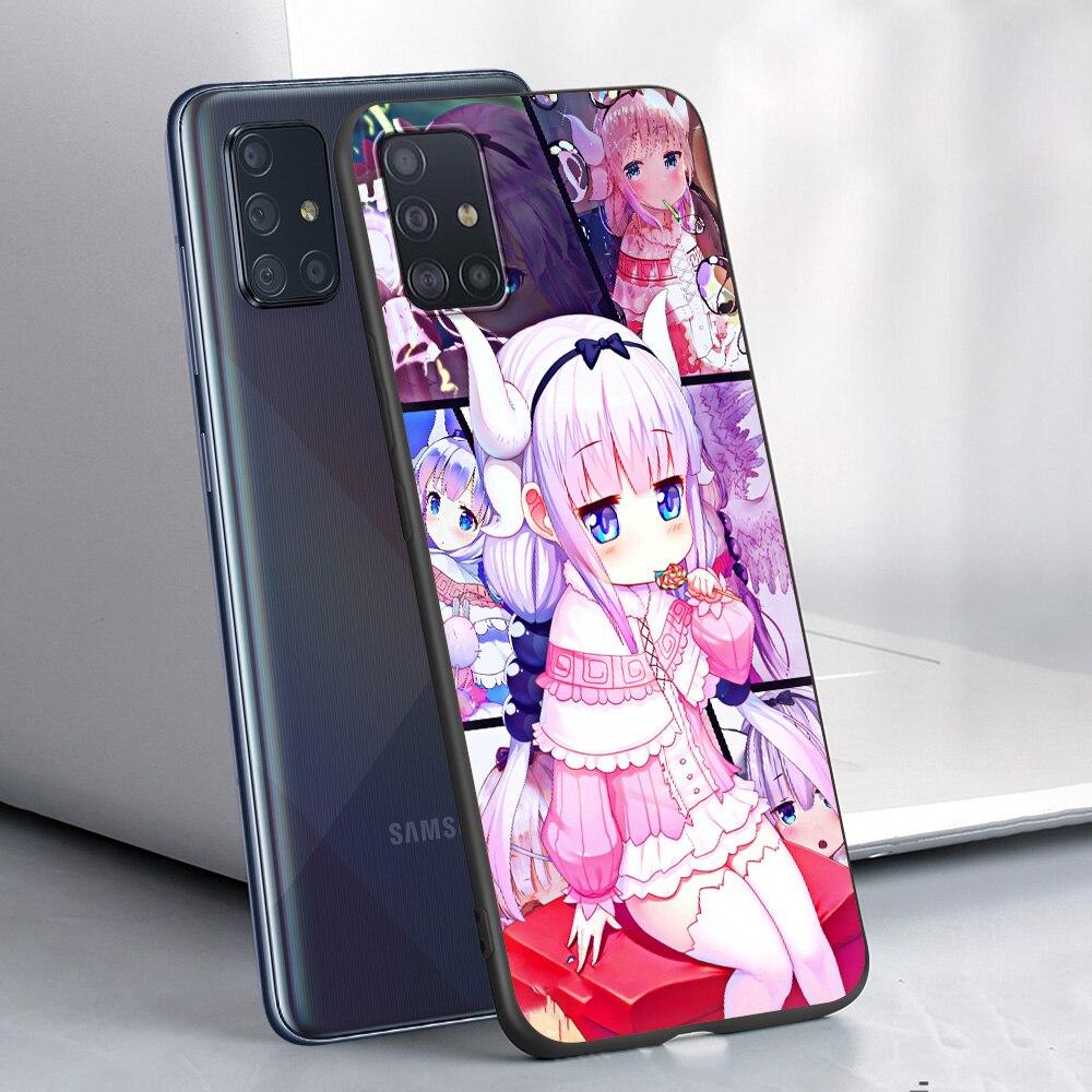 Чехол для телефона Miss Kobayashis Dragon Maid с аниме для Samsung Galaxy A51 A71 A21S A12 A11 A31 A52 A41 A32 5G A72 A02S, силиконовый чехол