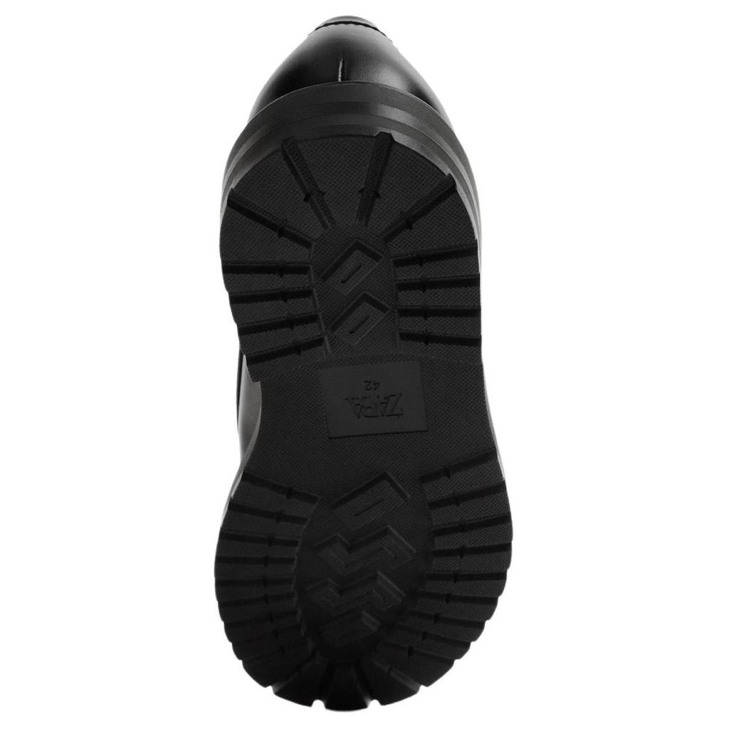 Zara Лоферы с массивной подошвой Penny Loafers Черные Мужские 12611420800