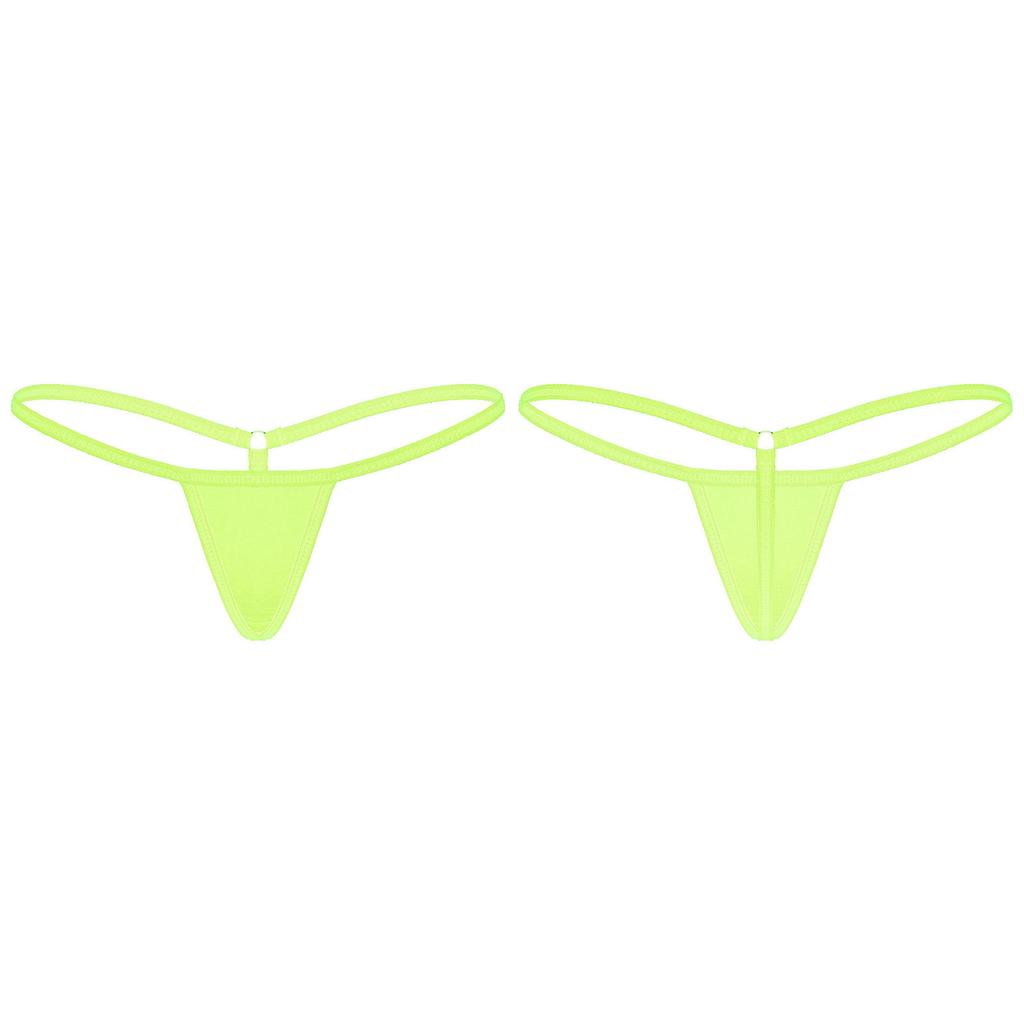 Women's G-String Mini Thong T-Back Micro Bikini Briefs Underwear Lingerie Underwear Pants
