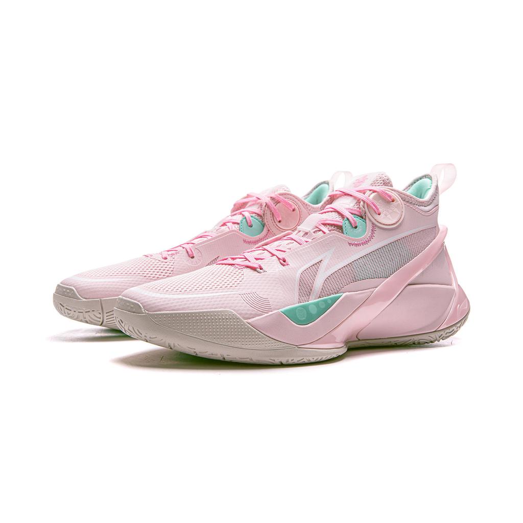 Li Ning Sonic 10 Cherry Blossom Bloom Men Basketball Shoes Light-Foam Cherry-Blossom-Pink ABAS069-1
