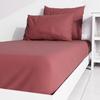 Plain Fitted Sheet 90x190 Cm ZZZ Red