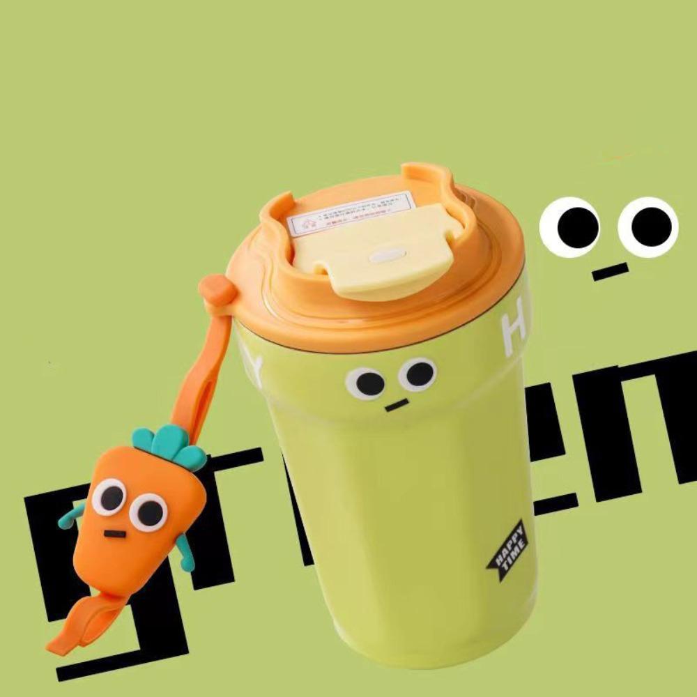 450ml Insulation Cup Stainless Steel Coffee Mug Portable Thermal Flask Hot Cold Drinks