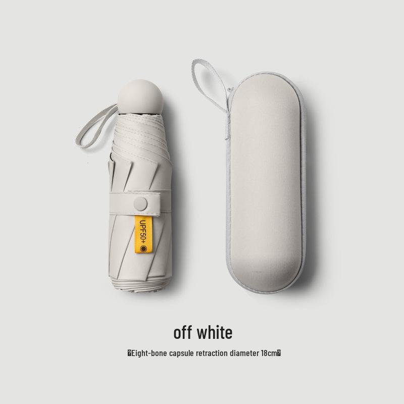 50% скидка на женский портативный солнцезащитный зонт - Защита от УФ-лучей, Ручное складывание, Зонт от дождя и солнца