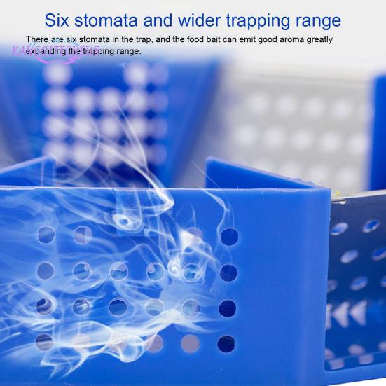 Коробка для ловли тараканов, однослойный полипропиленовый пластик, круглая ловушка для тараканов для кухни