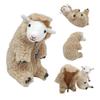 Cute Plush Sheep Doll 16cm Rokkosan Pasture Detachable Soft Simulation